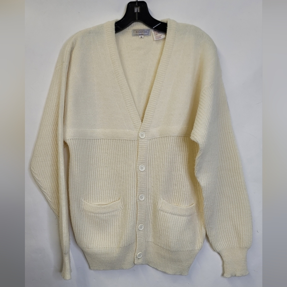 Bugatchi coastal grandma Knit  wool blend cardigan - Picture 4 of 10